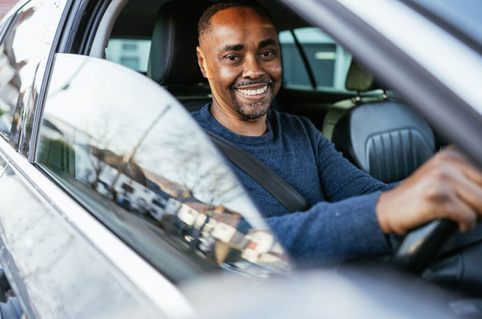 A Volunteer Driver providing Driving Support to the NHS 